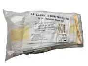 NOS St Croix Colors Butter Yellow Kitchen Towel and Pot Holders Unopened