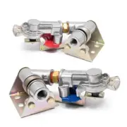 One Pair of Red & Blue Pivoting Swing Away Gladhands - 1791031 & 1791032