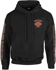 [HARLEY-DAVIDSON] Men's Eagle Piston Long Sleeve Pullover Hoodie