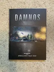 Warhammer 40K Damnos Apocalypse War Zone Hardcover OOP
