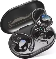 TWS 56hr Earbuds LED Sport B.T5.3 Waterproof,NoiseCancelling&Wireless Charging