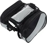 SEWOART Bike Phone Front Frame Bag Tube Bag with Touch Screen Holder for Road and Mountain Bikes Durable Oxford Capacity Easy Installation Cycling Accessory