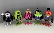Target 2024 Hyde & EEK! Featherly Friends Halloween Bird SET OF 5 NEW W/ tags