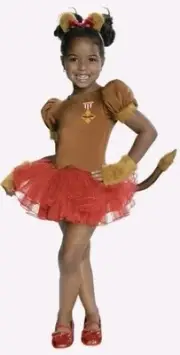 Rubies Wizard Of Oz Cowardly Lion Childs Costume Medium 8-10 B2004