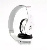 iPhone 8 X 12 Wireless Bluetooth Stereo Headset with Mic and FM Radio - White