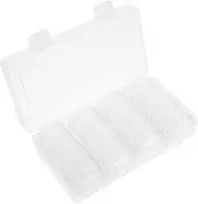 KAILIKETIY 1 Set Plastic Coin Storage Box Transparent Coin Protector for Collectors Plastic Holder