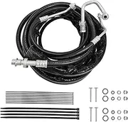 AT34653 Rear AC Line Set Replacement for Acadia, Traverse 2007-2017, Enclave 2008-2017, Outlook 2006-2010 - Rear Auxiliary AC Hose Kit - Air Conditioning Line Replacement