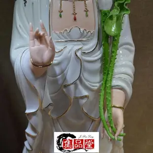 金小鋪 26吋立蓮阿彌陀佛像釋迦牟尼釋迦摩尼供奉陶瓷佛像擺件有西方三圣