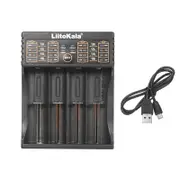 Usb Dc 5V 4Slots 18650/26650/16340/14500 Battery Charger