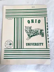 Vintage Paper Book Cover College/University Theme OHIO