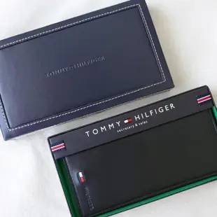 【Tommy Hilfiger】男用 皮夾長夾 經典款 現貨 正品 美國代購 父親節 情人禮物 禮盒(平輸品)