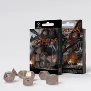 Q Workshop - Dragons Dice Set: Quartz Dice Set 7