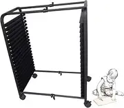 Classroom Art Drying Rack,20-Tier Shelves Canvas Rack Art Storage,Great for Educational Schools and Art Club Rack,Suitable for Children,Artists