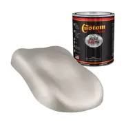 Hot Rod Flatz Bright Silver Metallic Urethane Auto Flat Car Paint, Quart Only
