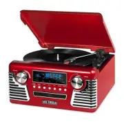 Victrola Bluetooth Record Player & Multimedia Center with Built-in Speakers