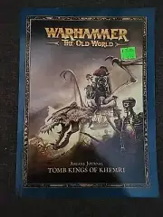 Arcane Journal: Tomb Kings of Khemri Book Pb The Old World Warhammer