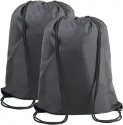 Drawstring Backpack Bags Bulk 2 |10 Pack X-Large 22.4" L X 17.5" W Sports Cin...