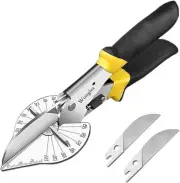 Miter Shears,Quarter Round Cutting Tool for Angular Cutting Moulding,Shoe