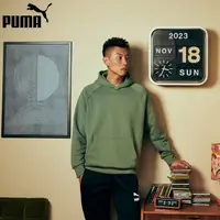 在飛比找蝦皮商城優惠-PUMA 帽T 流行系列 CLASSICS 煙燻綠 E.SO