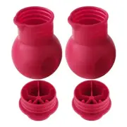 Silicone Chocolate Melting Pot Microwave Melt and Pour Candy Butter Warmer fo...