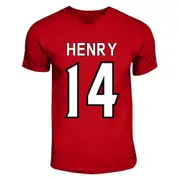 Gildan Thierry Henry Arsenal Hero T-shirt (red) LW