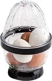 EZ EGGS Hard Boiled Egg Peeler, 5 Egg Capacity – Handheld Specialty Kitchen Tool Peels Egg Shells in Seconds (As Seen on TV)