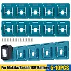 5/10PCS for Makita/Bosch 18V Battery Holder Storage Wall Mount Dock for Workshop