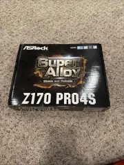 ASRock Z170 Pro4S Motherboard ATX Intel - Brand New - Sealed