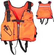 Paddle Board Life Vest - Life Vest Floatation Devices | Snorkel Vests for Adults | Floatation Devices with Reflective Strips Swim Vest | Fishing Vest, Fishing Floatation Jacket for Fishing, Swimming,