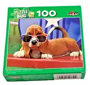 Puzzlebug Baby Basset Hound Sunglasses Jigsaw Puzzle 100 Dog American Flag 2024