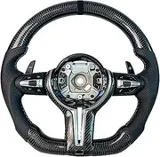 Customized Carbon Fiber Leather Steering Wheel，Compatible With Upgrading Old Models Of BMW M3 M6 F30 F32 F10 F20 X6 X5 X1 Series