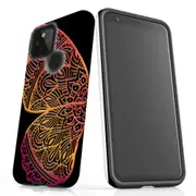 For Google Pixel 4a 5G Case Tough Protective Cover Rose Gold Wing