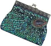 [CATIEBYE] Elegant Sequin Evening Bag Women's Retro Handbag for Party Banquet Evening Outfits