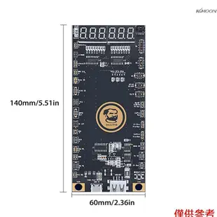 Ba27電池激活檢測板4.2v穩壓輸出實時輸出電壓電流監控正負極陽極自動識別兼容ios和