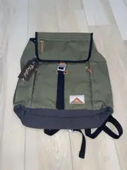 High Sierra Elmwood Rucksack Backpack Green Brown New NWT