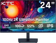 Inch QHD 100Hz Computer Monitor IPS 2K, 1300:1 Contrast, Anti-Blue Light Screen