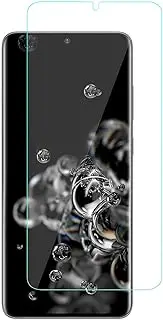 Tempered Glass or Soft Screen Protector for Samsung Galaxy S8 S10e S10 S20 S20+ S21 S21+ S22 S22+ Plus 5G (S21+ Soft Film Front (Flat Screen))
