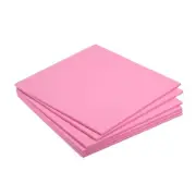 EVA Foam Sheets Pink 9.8 Inch x 9.8 Inch 5mm Thick Crafts Foam Sheets Pack of 6