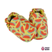 在飛比找momo購物網優惠-【POCONIDO】英國手工嬰兒鞋(清涼西瓜)
