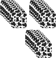 Cow Print Plates (Square-Shaped)