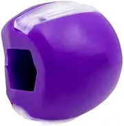 Jaw Exerciser Double Chin Reducer-Jaw Exerciser Jaw line Exercise Exerciser Fitness Ball Broad jaw Muscle Training Supplies (Purple)
