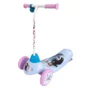 Disney Frozen 2 Safe Start 3 Wheel Electric Rechargeable Scooter 40mins Runtime