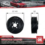 Gates Harmonic Balancer for Audi A6 4B2 AJL A4 8D2 8D5 B5 1.8L 1995-2001