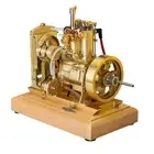 Mini 5CC 2-cylinder 4 Stroke Water Cooled Gasoline Holt Tractor Engine Model Kit