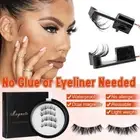 No Glue Magnetic Lashes Eyeliner Needed False Eyelashes for Eyelash Extension