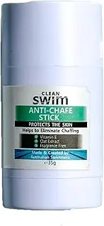 CLEAN SWIM Anti-Chafe Stick to protect your skin with Vitamin E & Oat Extracts 35g