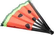 MAGICLULU Fan: Japanese Watermelon Design for Dance Festival Wedding Decor Handheld Folding Fan