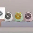 Table Fan with Handle Temperature Cool Usb Charging Office Desktop Student