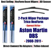 2pk Super-Premium NeoForm Wipers fit 2008-2011 Aston Martin DBS - 16240/200 (for: Aston Martin)