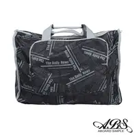在飛比找PChome24h購物優惠-ABS愛貝斯 日本防水摺疊旅行袋 可加掛上拉桿(黑色快報)6